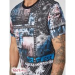 Чоловіча Футболка GUESS Factory (Eisner City Tee) 58159-01 Реактивний Чорний