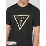 Чоловічий Crew GUESS Factory (Bolton Logo Crew) 58419-01 Реактивний Чорний