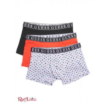 Мужские Трусы (Boxer Trunks Set) 37019-01 Красный Combo