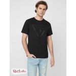 Чоловіча Футболка GUESS Factory (Erikk Logo Tee) 63889-01 Реактивний Чорний
