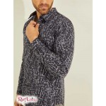 Чоловіча Сорочка GUESS (Luxe Animal Shirt) 59559-01 Дика Тварина Друк