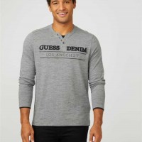 Чоловіча Хенлі (Smithers Marled Henley) 58109-01 Medium Charcoal Heather