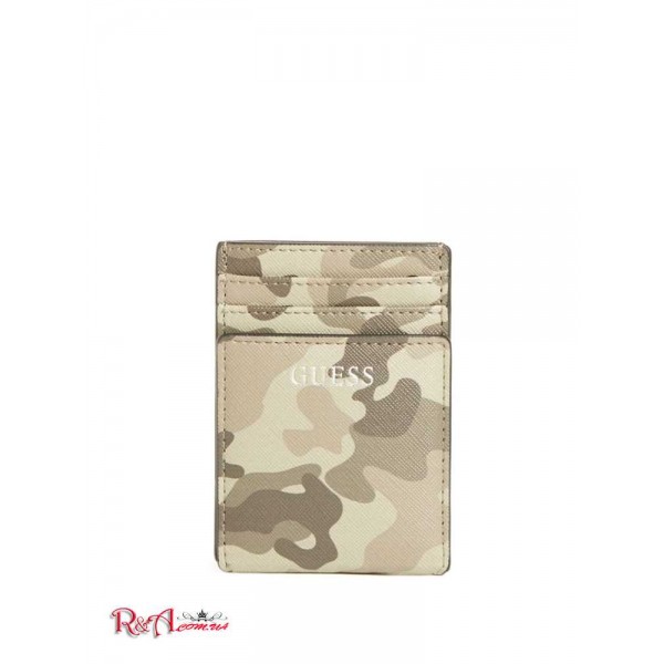 Мужской Холдер GUESS Factory (Camo Bifold Cardholder) 64099-01 Камуфляж Мужской Холдер GUESS Factory (Camo Bifold Cardholder) 64099-01 Камуфляж