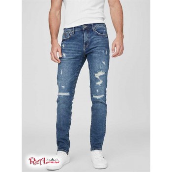 Чоловічі Джинси (Ford Modern Skinny Jeans) 63769-01 Темний Destroy WПопелясто-Сірий