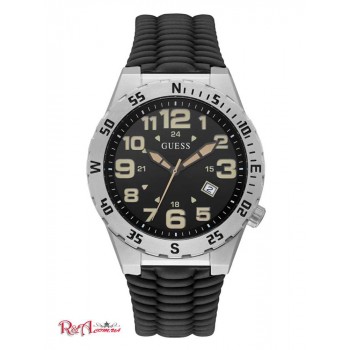 Чоловічий Годинник (Silver-Tone And Black Multifunction Watch) 60029-01 Multi