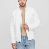 Мужская Куртка (Jacky Moto Jacket) 63779-01 True Белый Мужская Куртка (Jacky Moto Jacket) 63779-01 True Белый