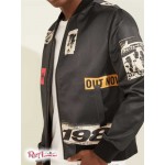 Чоловічий Бомбер GUESS (Royal Bomber Jacket) 59529-01 Jet Black Multi Чоловічий Бомбер GUESS (Royal Bomber Jacket) 59529-01 Jet Black Multi
