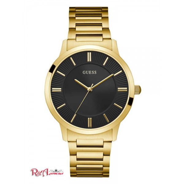 Мужские Часы GUESS Factory (Gold-Tone and Black Analog Watch) 57929-01 Нет Цвета Мужские Часы GUESS Factory (Gold-Tone and Black Analog Watch) 57929-01 Нет Цвета