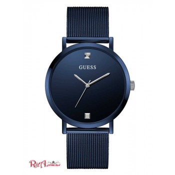 Чоловічий Годинник (Blue Mesh Diamond Analog Watch) 56189-01 Multi