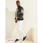Чоловічий Бомбер GUESS (Royal Bomber Jacket) 59529-01 Jet Black Multi Чоловічий Бомбер GUESS (Royal Bomber Jacket) 59529-01 Jet Black Multi