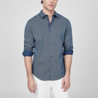 Мужская Рубашка (Korah Plain Shirt) 63909-01 Silk Синий