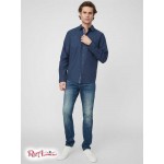 Чоловіча Сорочка GUESS Factory (Kourt Dobby Shirt) 64019-01 Silk Синій