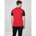 Чоловіча Футболка GUESS Factory (Thom Color-Block Logo Tee) 63989-01 Rugby Червоний Мульті