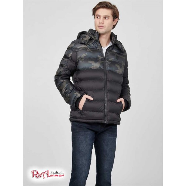 Чоловіча Куртка GUESS Factory (Marvin Puffer Jacket) 63749-01 Камуфляж Чоловіча Куртка GUESS Factory (Marvin Puffer Jacket) 63749-01 Камуфляж