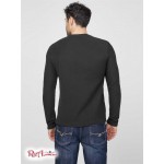 Чоловічий Crewneck GUESS Factory (Stuart Crewneck) 63899-01 Реактивний Чорний
