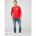 Чоловічий Crewneck GUESS Factory (Nicky Logo Crewneck) 58089-01 Rugby Червоний