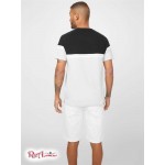 Чоловіча Футболка GUESS Factory (Kido Color-Block Tee) 63879-01 Marble Сірий