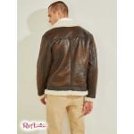 Мужская Куртка GUESS (Aviator Shearling Jacket) 59689-01 Chocolate Коричневыйie