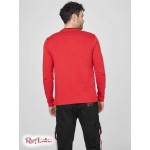 Мужская Веревка GUESS Factory (Roper Logo Crewneck) 58259-01 Rugby Красный