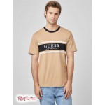 Мужская Футболка GUESS Factory (Bort Logo Tee) 58199-01 Toasted Taupe