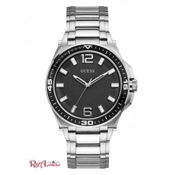 Чоловічий Годинник (Silver and Black Analog Watch) 57949-01 Немає Кольору