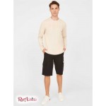 Мужской Лонгслив GUESS Factory (Kalico Logo Long-Sleeve Tee) 37249-01 Chino