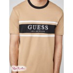 Мужская Футболка GUESS Factory (Bort Logo Tee) 58199-01 Toasted Taupe