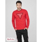 Мужская Веревка GUESS Factory (Roper Logo Crewneck) 58259-01 Rugby Красный