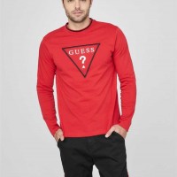 Мужская Веревка (Roper Logo Crewneck) 58259-01 Rugby Красный