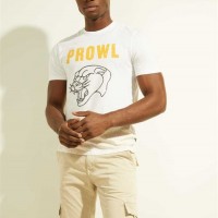 Чоловічі Штани (Panther Tee) 64779-01 Чистий Білий Мульти