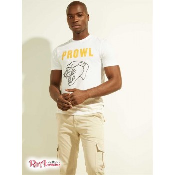 Чоловічі Штани (Panther Tee) 64779-01 Чистий Білий Мульти