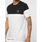 Чоловіча Футболка GUESS Factory (Kido Color-Block Tee) 63879-01 Marble Сірий