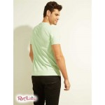 Чоловіча Футболка GUESS (Eli Washed Tee) 64769-01 Hazy Зелений Мульті