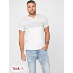 Мужская Футболка GUESS Factory (Franz Slit Tee) 53759-01 Pure Белый