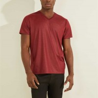 Чоловіча Футболка (Mason Yoke V-Neck Tee) 59479-01 Opulee Crease WПопелясто-Сірий