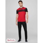 Чоловіча Футболка GUESS Factory (Thom Color-Block Logo Tee) 63989-01 Rugby Червоний Мульті