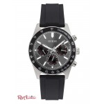 Мужские Часы GUESS (Silver-Tone and Black Multifunction Watch) 64819-01 Multi Мужские Часы GUESS (Silver-Tone and Black Multifunction Watch) 64819-01 Multi