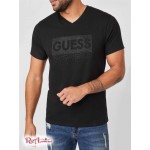 Мужская Футболка GUESS Factory (Steven Logo Tee) 53639-01 Jet Black