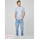 Чоловіча Футболка GUESS Factory (Swirly Tee) 64179-01 Чистий Білий Мульти