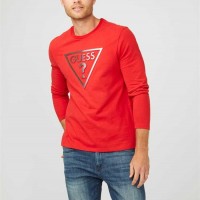 Мужской Crewneck (Nicky Logo Crewneck) 58089-01 Rugby Красный