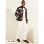 Чоловічий Бомбер GUESS (Royal Bomber Jacket) 59529-01 Jet Black Multi Чоловічий Бомбер GUESS (Royal Bomber Jacket) 59529-01 Jet Black Multi