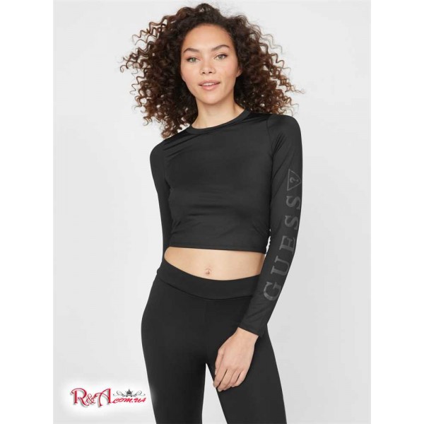 Жіночий Топ GUESS Factory (Jadine Top) 57770-01 Реактивний Чорний