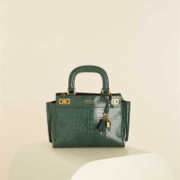 Жіноча Сумка Сетчел (Katey Croc Luxury Satchel) 60240-01 Зелений