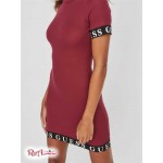 Жіноче Сукня GUESS Factory (Brea Logo Tape Dress) 57380-01 Wine