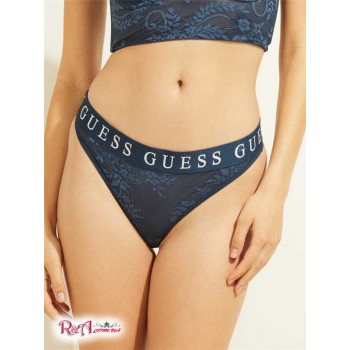 Жіночі Стрінги (Logo Tape Thong) 59310-01 Військово-Морський