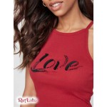 Женский Танк GUESS Factory (Elvie Rhinestone Tank) 63250-01 Autumn Spice