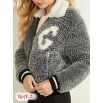 Жіночий Бомбер GUESS (Fiorella Faux-Fur Bomber) 64950-01 Синій Сірий/Off Білий Combo Жіночий Бомбер GUESS (Fiorella Faux-Fur Bomber) 64950-01 Синій Сірий/Off Білий Combo