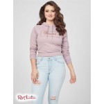 Женский Пуловер GUESS Factory (Lara Cropped Logo Pullover) 63280-01 Vanda Orchid