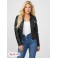 Женская Куртка (Alistar Faux-Leather Jacket) 57690-01 Реактивний Черный