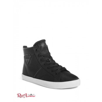 Жіночі Снікерси (Melany Nylon High-Top Sneakers) 56890-01 Чорний1